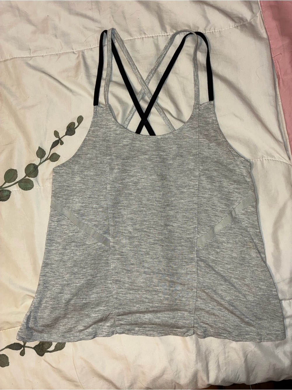ALO Women's Grey Strappy Tank Top (size XS)